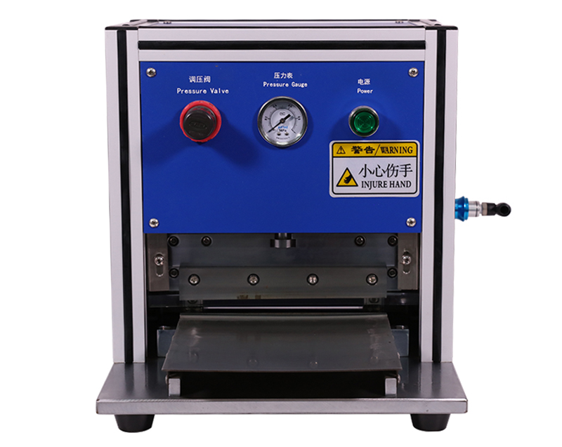 Portable Pneumatic Battery Cutting Machine For Pouch Cell Case Trimming Portable Pneumatic Battery Cutting Machine For Pouch Cell Case Trimming