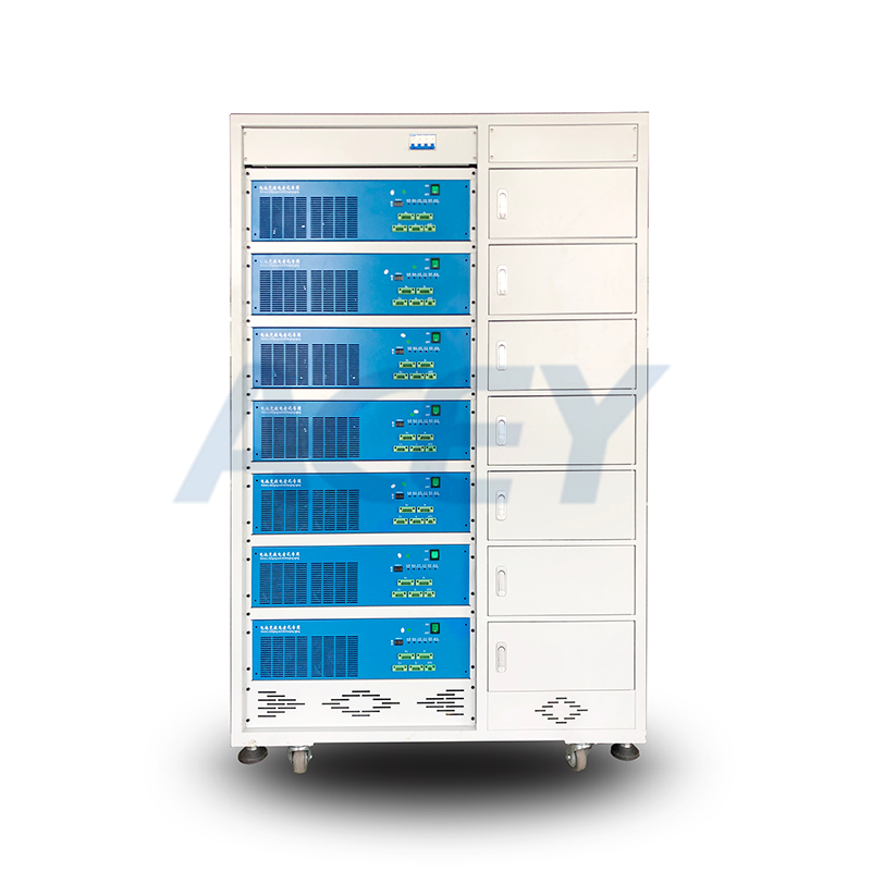 Battery pack aging machine