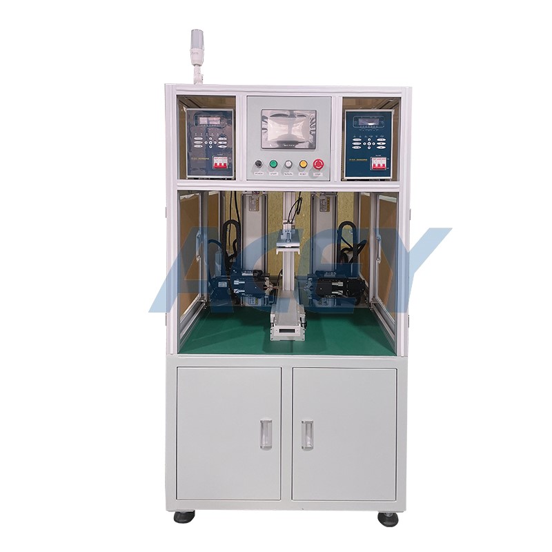 automatic double sides spot welding machine  automatic double sides spot welding machine