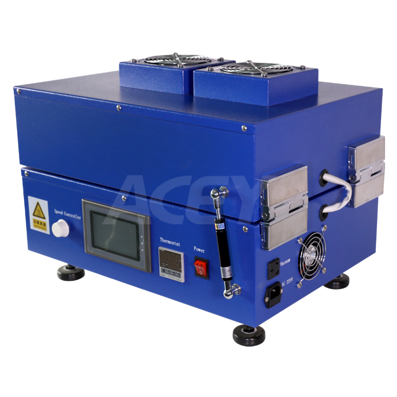 Heating battery coating machine