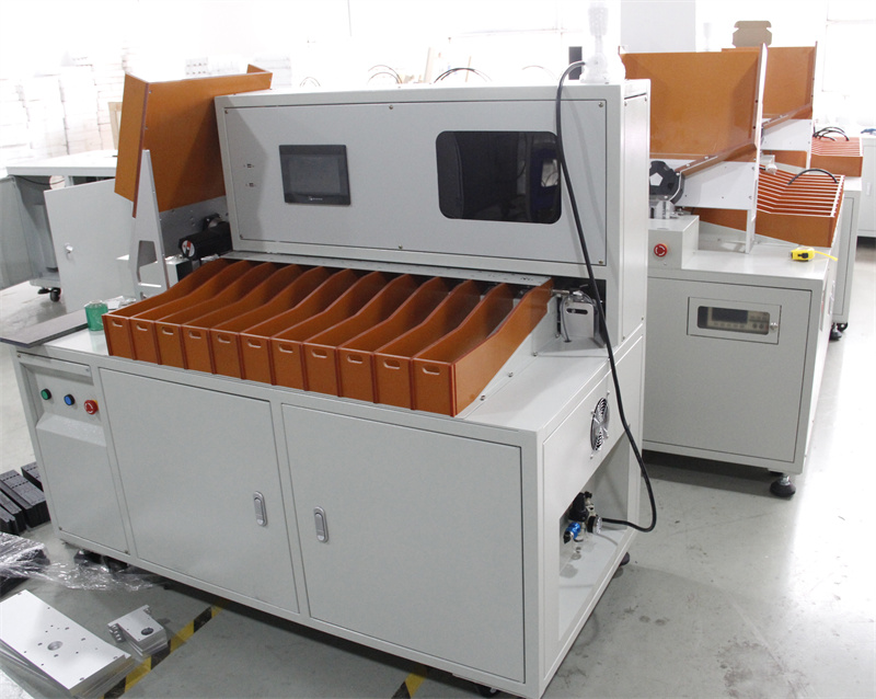 Cylindrical Battery Cell Sorting Machine With Barcode Scanner