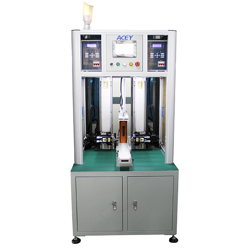 Double sided spot welding machine