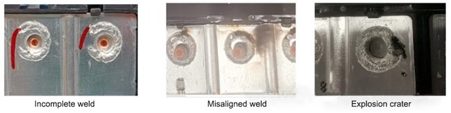 Poor welding Poor welding