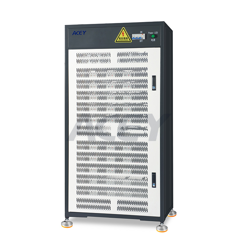 Battery pack aging machine
