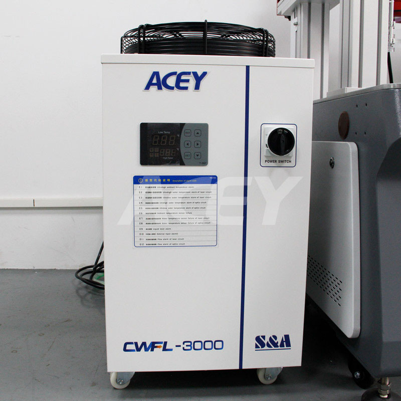 Water colling system of laser welding machine