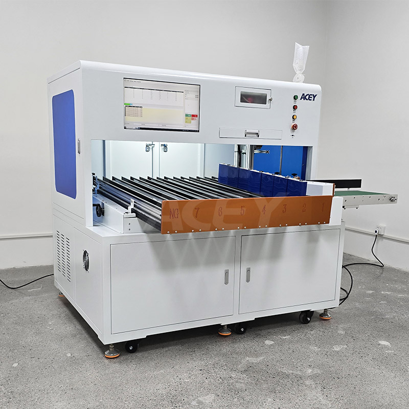 Prismatic cell sorting machine