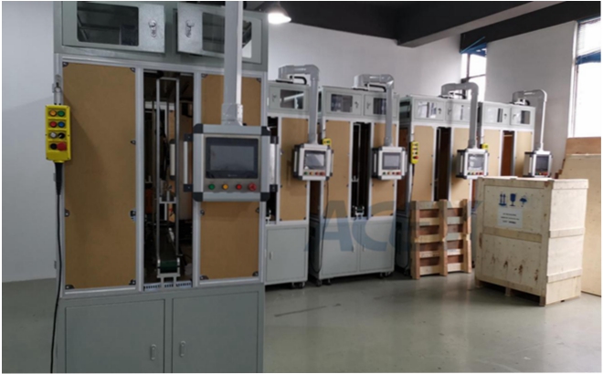 Customized a batch of double sided spot welder