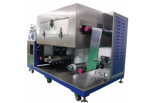 The process followed by the coating machine in the course of the operation