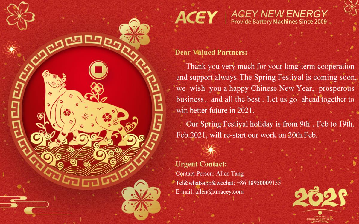 Chinese New Year Notice